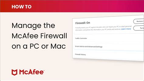 mcafee firewall won't turn on mac ventura